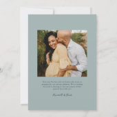 Marine Life Baby Dusche Einladung (Rückseite)