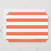 Marine Life Baby Dusche Einladung (Rückseite)