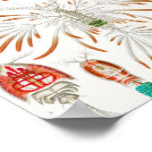 Marine Life Crustaceans, Copepoda von Ernst Haecke Poster (Ecke)