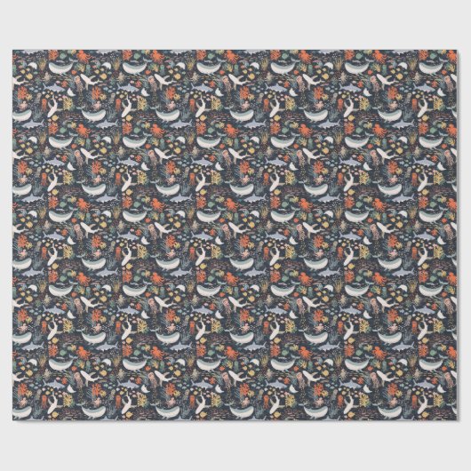 Marine Life Geschenkpapier (Flach)