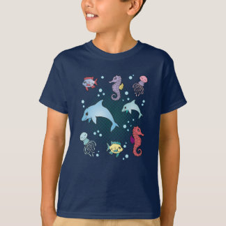 Marine Life Marine Animes Aquarium Aquarist Gesche T-Shirt