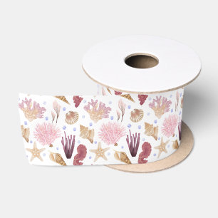 Marine Life Serie Design 23  Satinband