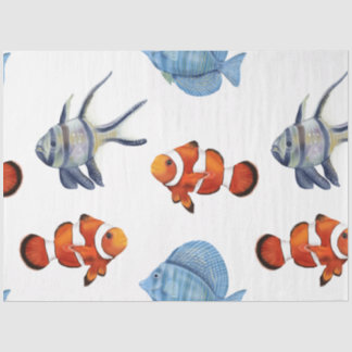Marine Life Series Design 25 Seidenpapier
