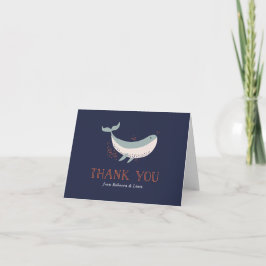 Marine Life Thank You Card Dankeskarte