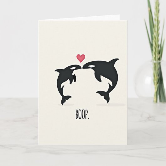 Marine Love Muttertagskarte Karte (Vorderseite)