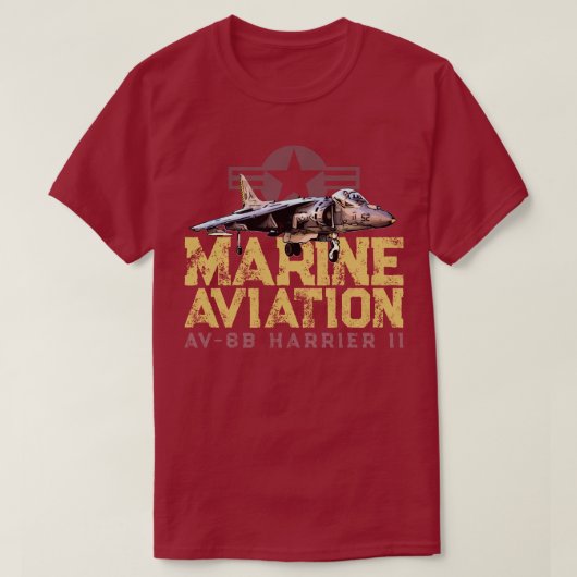 MARINE-LUFTFAHRT T-Shirt (Design vorne)