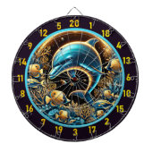 Marine Majestät Dolphin Dartboard Magic Dartscheibe (vorne)