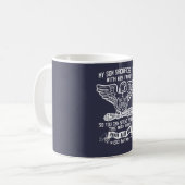 MARINE-MAMA KAFFEETASSE (Vorderseite Links)