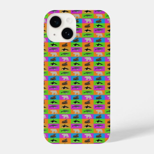 Marine Mammal iPhone Hülle (Rückseite)