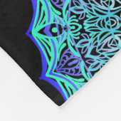 Marine Mandala Fleecedecke (Ecke)