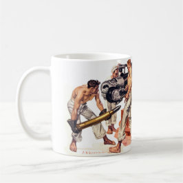 Marine-Mann-Tasse Kaffeetasse