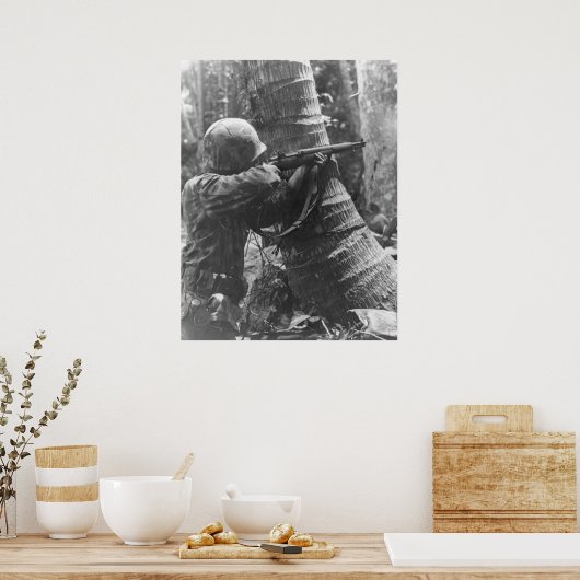 Marine Marksman Poster (Küche)