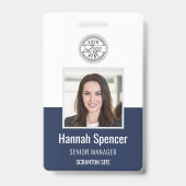 Marine | Mitarbeiter Foto ID Company Security Ausweis (Front)