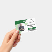 Marine | Mitarbeiter-Foto-ID Firmen-Sicherheitsaus Ausweis (Handheld)