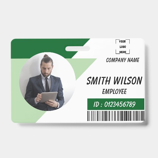 Marine | Mitarbeiter-Foto-ID Firmen-Sicherheitsaus Ausweis (Front)