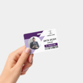 Marine | Mitarbeiter-Foto-ID Firmen-Sicherheitsaus Ausweis (Handheld)