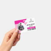 Marine | Mitarbeiter-Foto-ID Firmen-Sicherheitsaus Ausweis (Handheld)