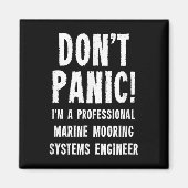 Marine Mooring Systems Engineer Magnet (Vorne)