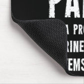 Marine Mooring Systems Engineer Mousepad (Ecke)