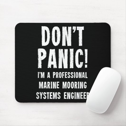 Marine Mooring Systems Engineer  Mousepad (Mit Mouse)