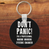 Marine Mooring Systems Engineer Schlüsselanhänger (Vorderseite)