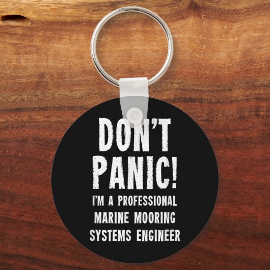 Marine Mooring Systems Engineer Schlüsselanhänger (Vorderseite)