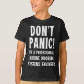 Marine Mooring Systems Engineer  T-Shirt (Vorderseite)
