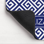 Marine-Namen-Monogramm Marine-Gewichts-MED Mousepad (Ecke)