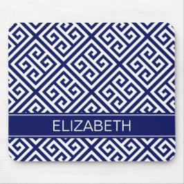 Marine-Namen-Monogramm Marine-Gewichts-MED Mousepad