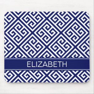 Marine-Namen-Monogramm Marine-Gewichts-MED Mousepad