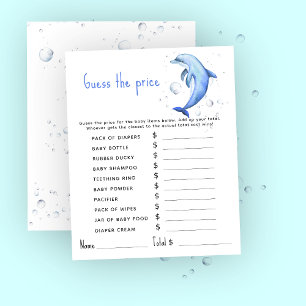 Marine nautische Party   Price Guess Game