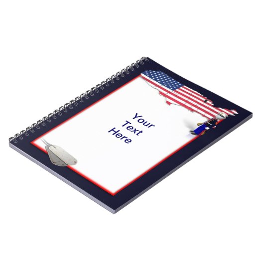 Marine Notebook Notizblock (Linke Seite)