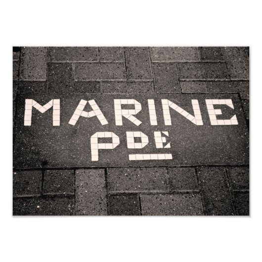 Marine Parade, Napier, Neuseeland Fotodruck (Vorne)
