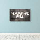 Marine Parade, Napier, Neuseeland Leinwanddruck (Insitu (Holzboden))