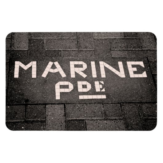 Marine Parade, Napier, Neuseeland Magnet (Horizontal)