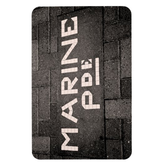 Marine Parade, Napier, Neuseeland Magnet (Vertikal)