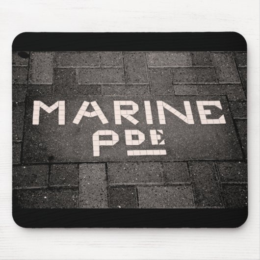 Marine Parade, Napier, Neuseeland Mousepad (Vorne)