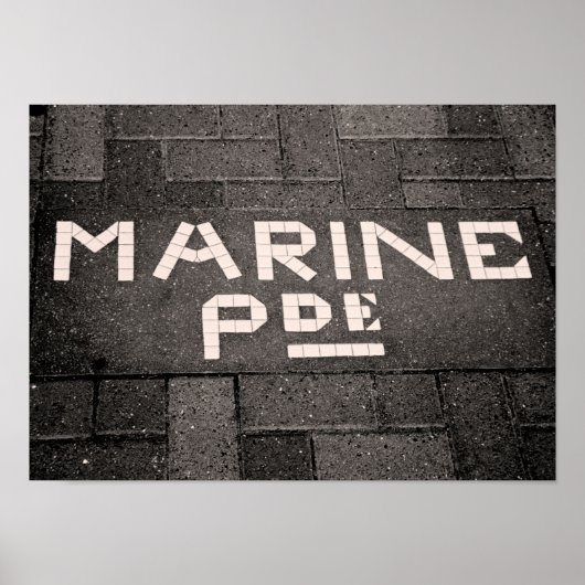 Marine Parade, Napier, Neuseeland Poster (Vorne)