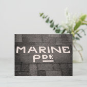 Marine Parade, Napier, neuseeländische Karte (Stehend Vorderseite)