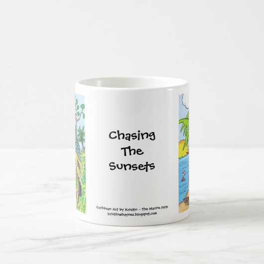 MARINE PARK KAFFEETASSE (Mittel)