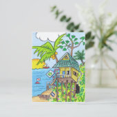 MARINE PARK Postkarte (Stehend Vorderseite)