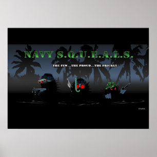 Marine-Pfeifen Poster