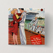 Marine Romance Button (Vorderseite)