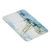 Marine Scene Boote nahe Venedig Magnet (Rechte Seite)