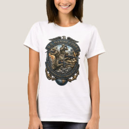 Marine-Schlacht-T-Shirt T-Shirt