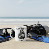 Marine Scuba Diving Cat Vater Kaffeetasse