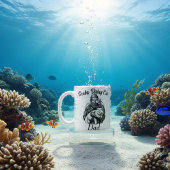 Marine Scuba Diving Cat Vater Kaffeetasse