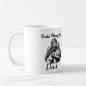 Marine Scuba Diving Cat Vater Kaffeetasse (Links)