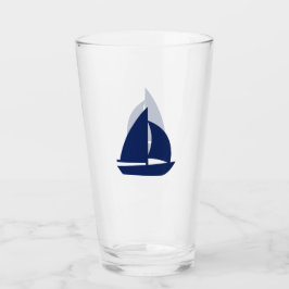 Marine-Segelboot Glas
