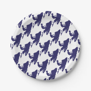 Marine-Snowmobiler Pappteller